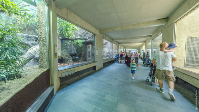 Terrariums at the Berlin Zoo