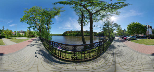 Lake Silent on Kaliningrad Avenue in Svetlogorsk