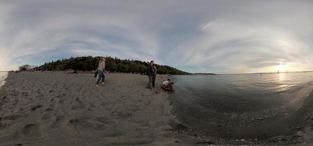 Golden Gardens Park, Sand beach, Seattle, WA