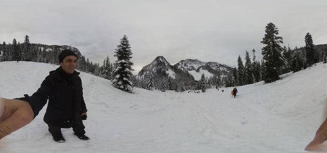 Кругом снег - Snoqualmie Moutains