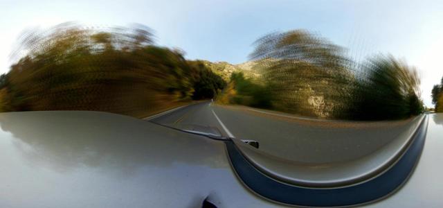 On the way to the giant sequoias national park