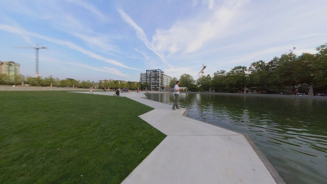 By the Falls at Bellevue Park
