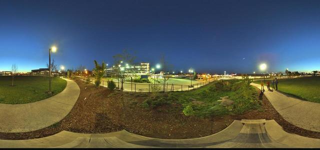 Park in Federal Way, view of the multi-storey car park