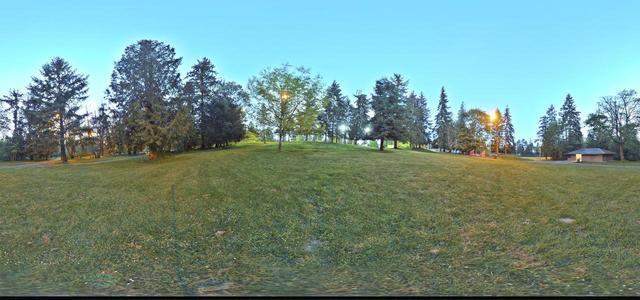 Park near the football field near Stillaik Lake