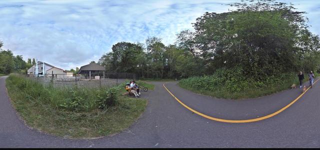 Des Moines Cycling Route - Near Treatment Plant