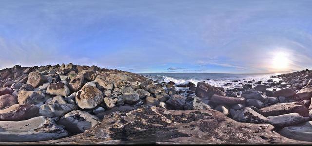 Rocks at the waterfront