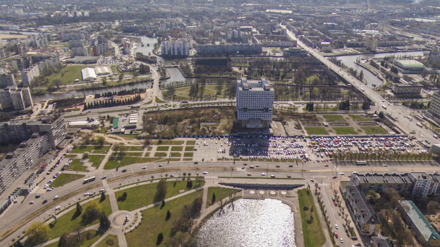 Virtual tour of Kaliningrad: Above Kaliningrad