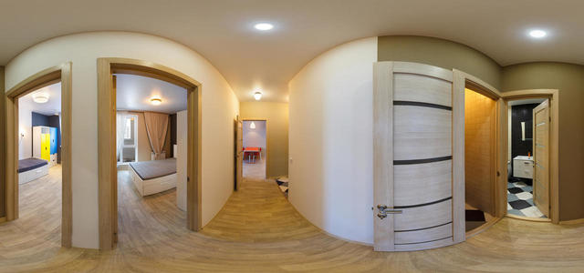 In the corridor
