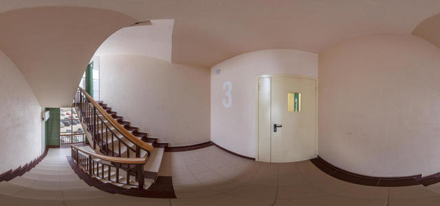 Entrance to the elevator hall
