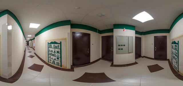 Inter-floor area of a typical floor