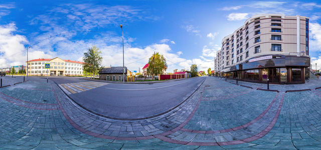 View from the street. Shevchenko