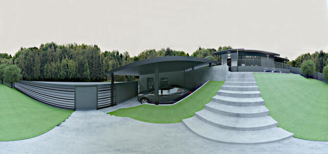 House on the Slope