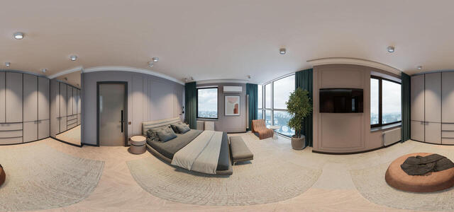 Bedroom Panorama