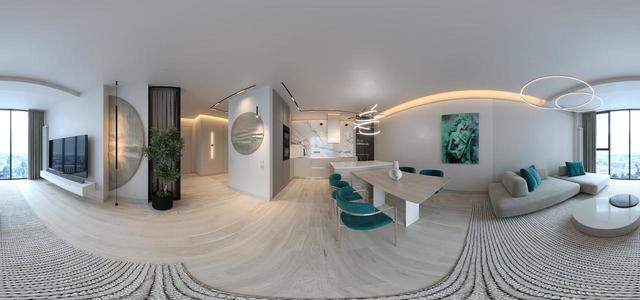 panorama living room