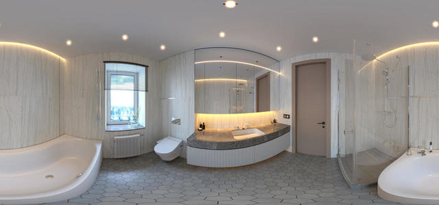 Bathroom panorama