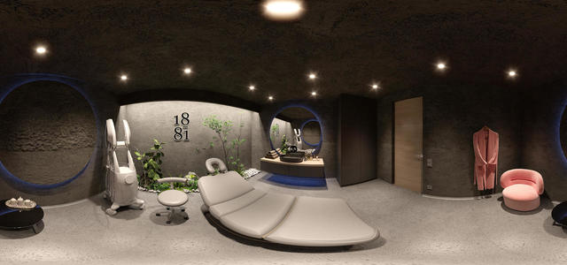 SPA epilation room panorama