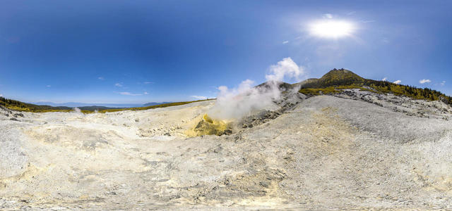 Mendeleev's volcano