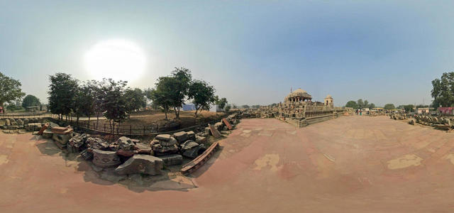 Hindu Temple at the Well of Repeated Stairs