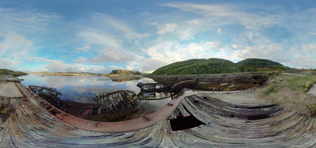 Ship graveyard