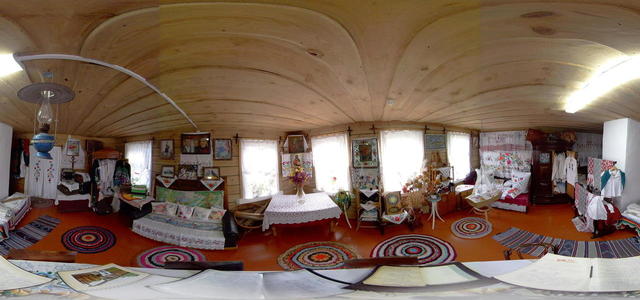 Front hut