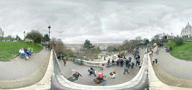 View from the top of Montmartre