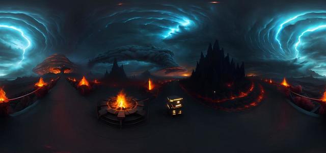 realistic atmospheric art station concept art sa