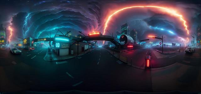 realistic lava  cyberpunk  city  shelfcloud  n (4)
