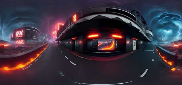 realistic lava  cyberpunk  city  shelfcloud  t (2)