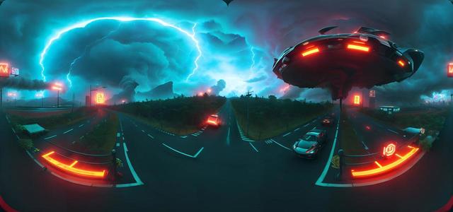 realistic lava  cyberpunk  city  shelfcloud  t