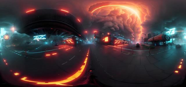 realistic lava  death  shelfcloud  cyberpunk  