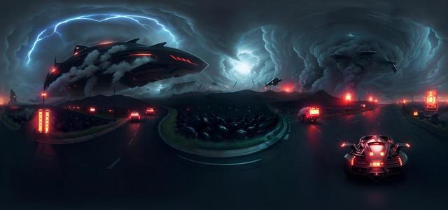 realistic atmospheric  art station concept art d