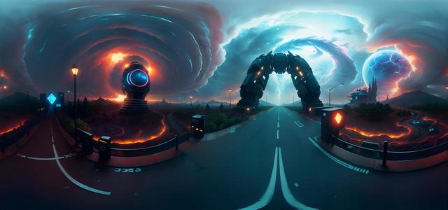 realistic highly detailed atmospheric  art statij
