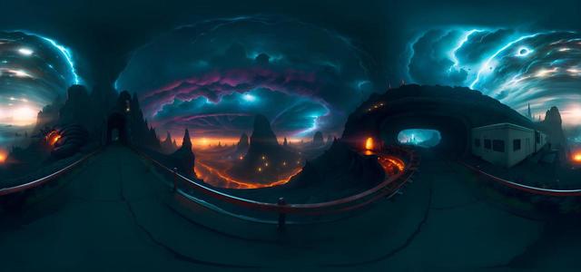 realistic highly detailed atmospheric  art stati43