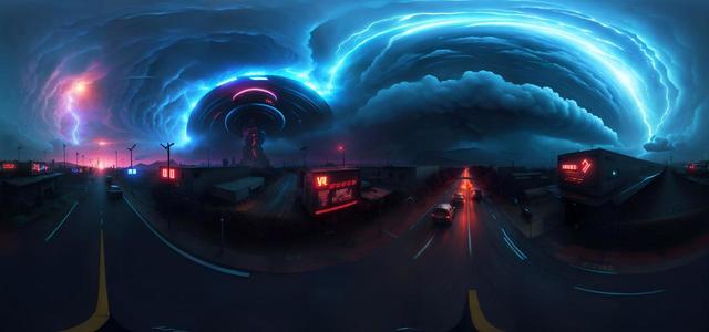 realistic cyberpunk illustration hyper realistic