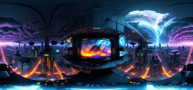 modern computer animation cyberpunk illustration (3)