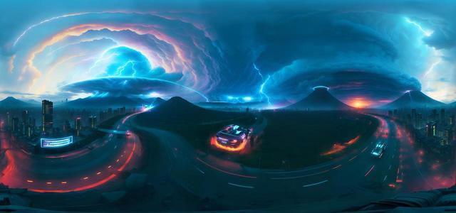 realistic lava  cyberpunk concept art shelfclou (2)