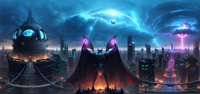 modern computer animation one tower sauron concep