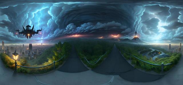 realistic halloween  concept art shelfcloud  th6