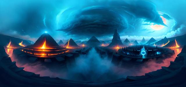 advanced no style fantasy art drawing concept 662