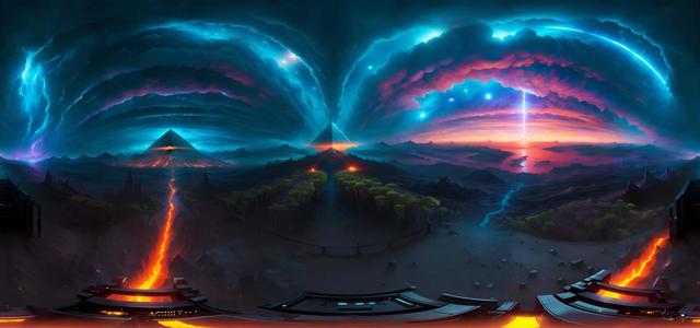 scenic fantasy art drawing concept art illustra443