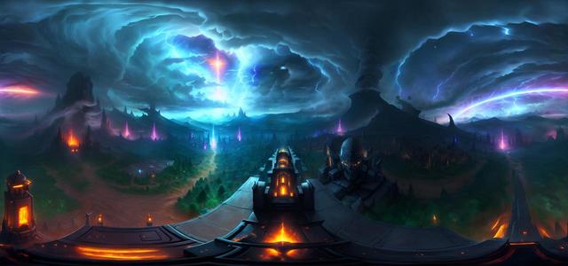 advanced no style warcraft art station illustra88