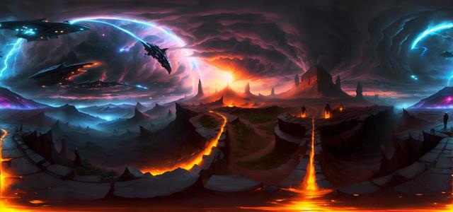 scenic fantasy art drawing concept art illustraгг