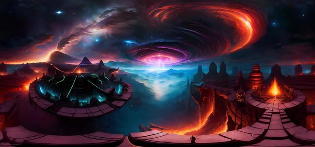 scenic fantasy art drawing concept art illustra6