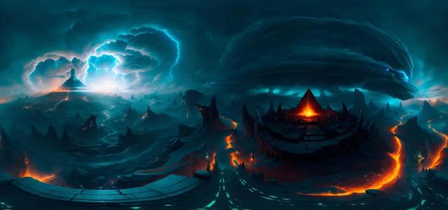scenic fantasy art drawing concept art illustra0
