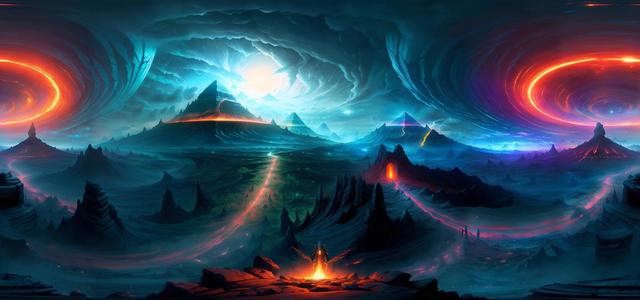 scenic fantasy art drawing concept art illustration4