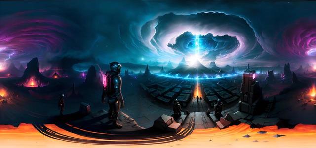 scenic fantasy art drawing concept art illustration