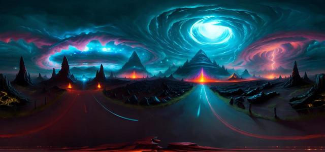 scenic fantasy art drawing concept art illustration