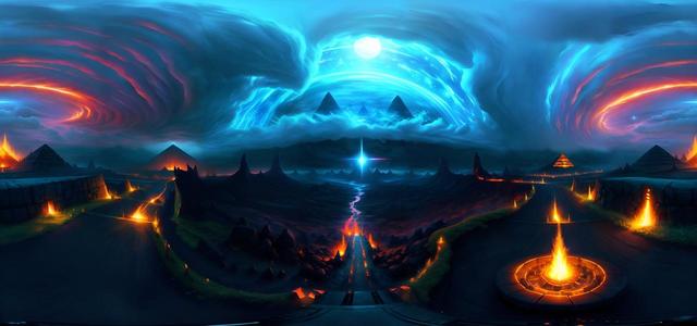 advanced no style fantasy art drawing concept 8
