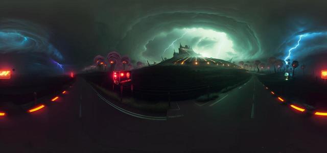 realistic storm lava death shelfcloud torn