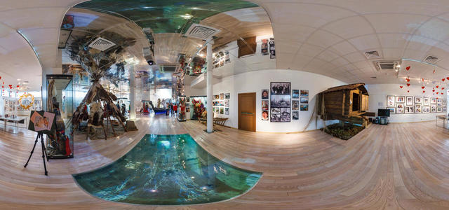 Hall "Indigenous Peoples of the North", hall of temporary expositions